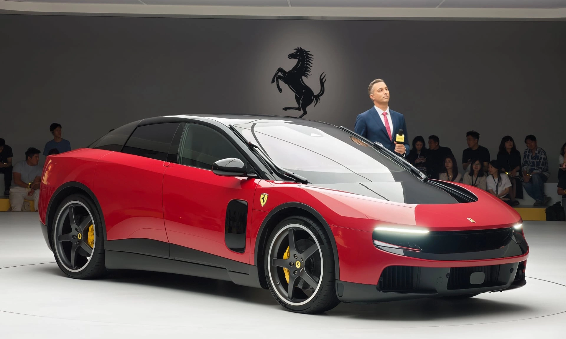 Ferrari Luce: electric hyper-sedan priced at 586,600 USD