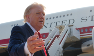 Trump says talks with Iran 'very good'