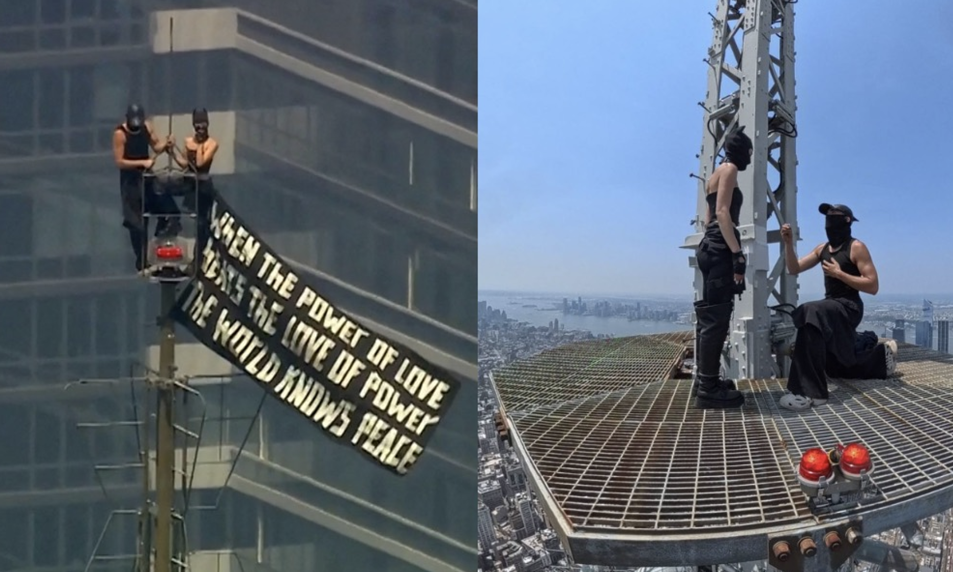 Two Russians propose on 102-story US skyscraper, subsequently arrested