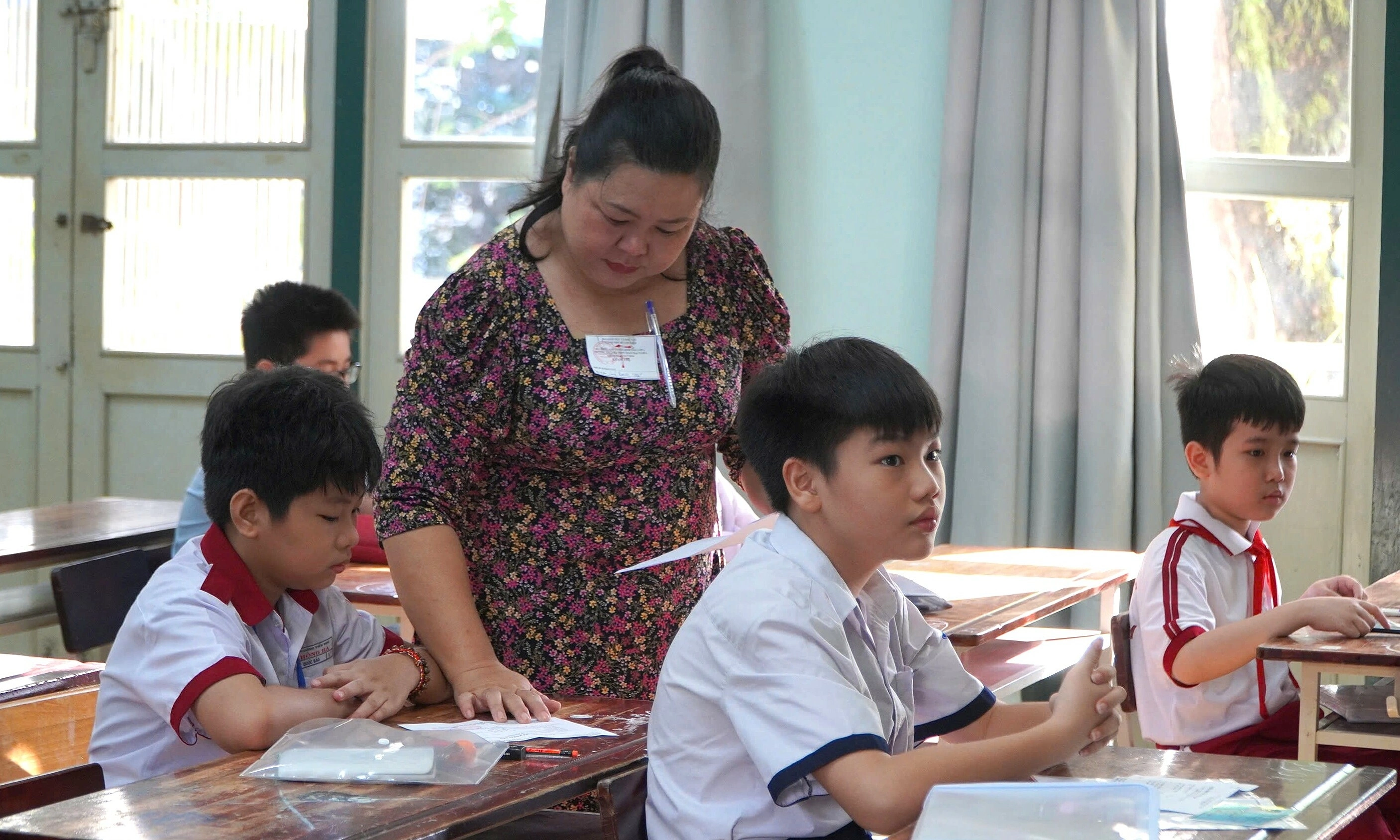 Exam questions and answers released for Tran Dai Nghia 6th grade entrance survey