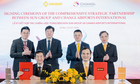 Sun Group and Changi Airports International expand aviation infrastructure cooperation