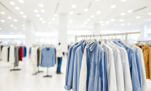 Can trying on clothes in stores lead to infection?