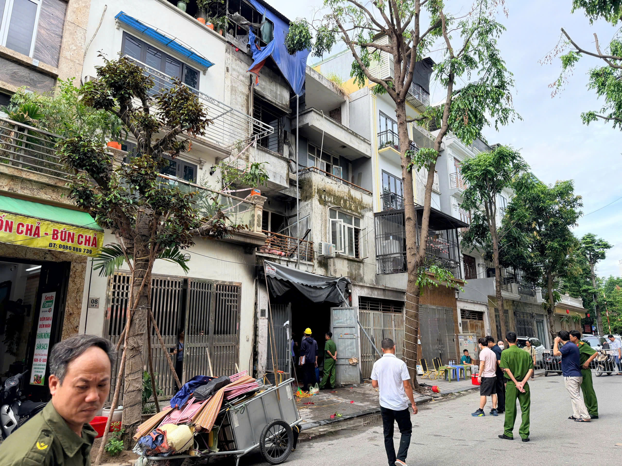Three victims in Hanoi townhouse fire identified as father and sons