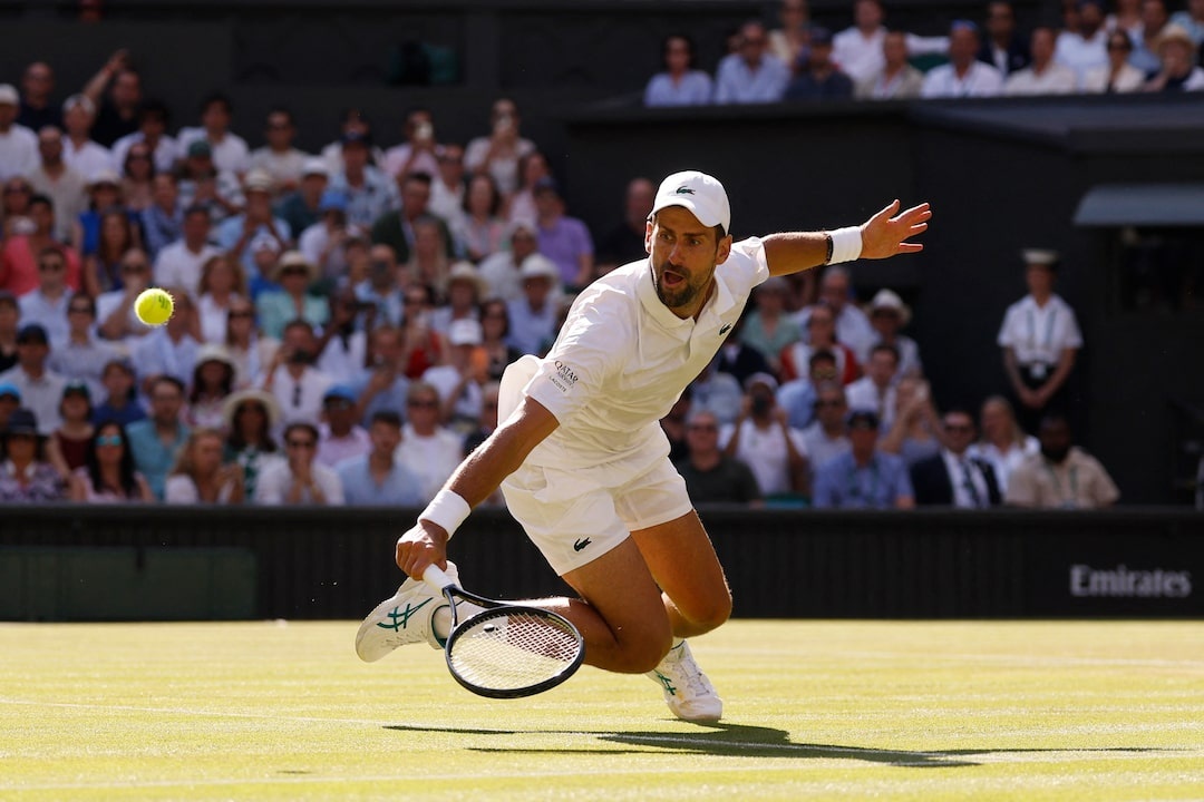 Djokovic equals Federer's Wimbledon record