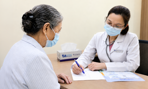 Elderly woman suffers heart failure due to hyperthyroidism