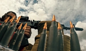 Russia showcases 'fragmenting ammunition' specialized for downing drones