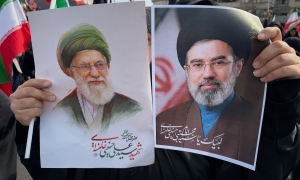 Iran's Supreme Leader absent from father's funeral