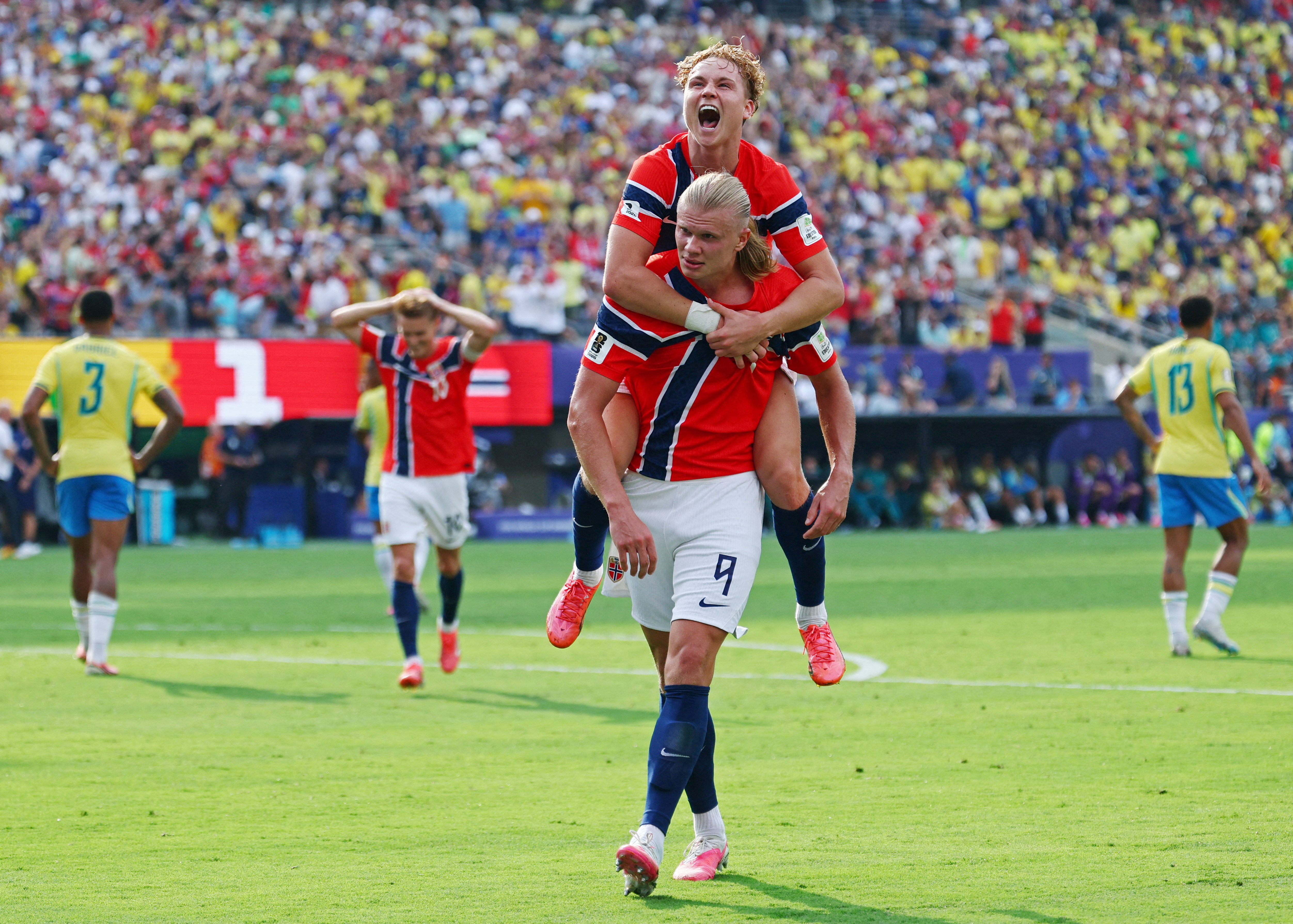 Haaland scores brace, Norway eliminates Brazil in 2026 World Cup