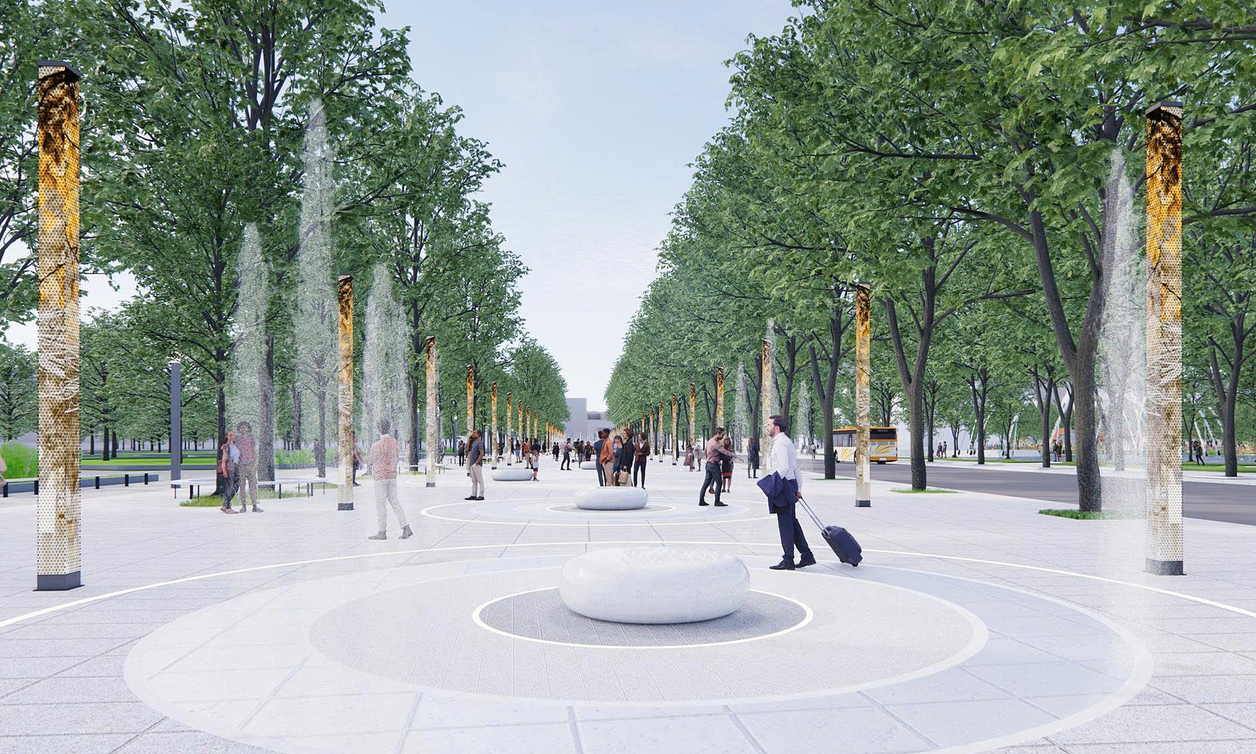 Hanoi to build square in front of Thong Nhat park