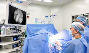 Uterine polyp cluster causes menstrual irregularities