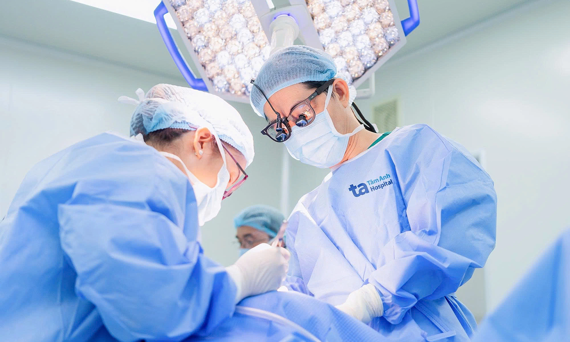 Thymoma removed through neck incision