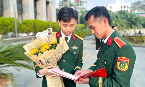 Minimum admission scores for 23 military schools reach 25