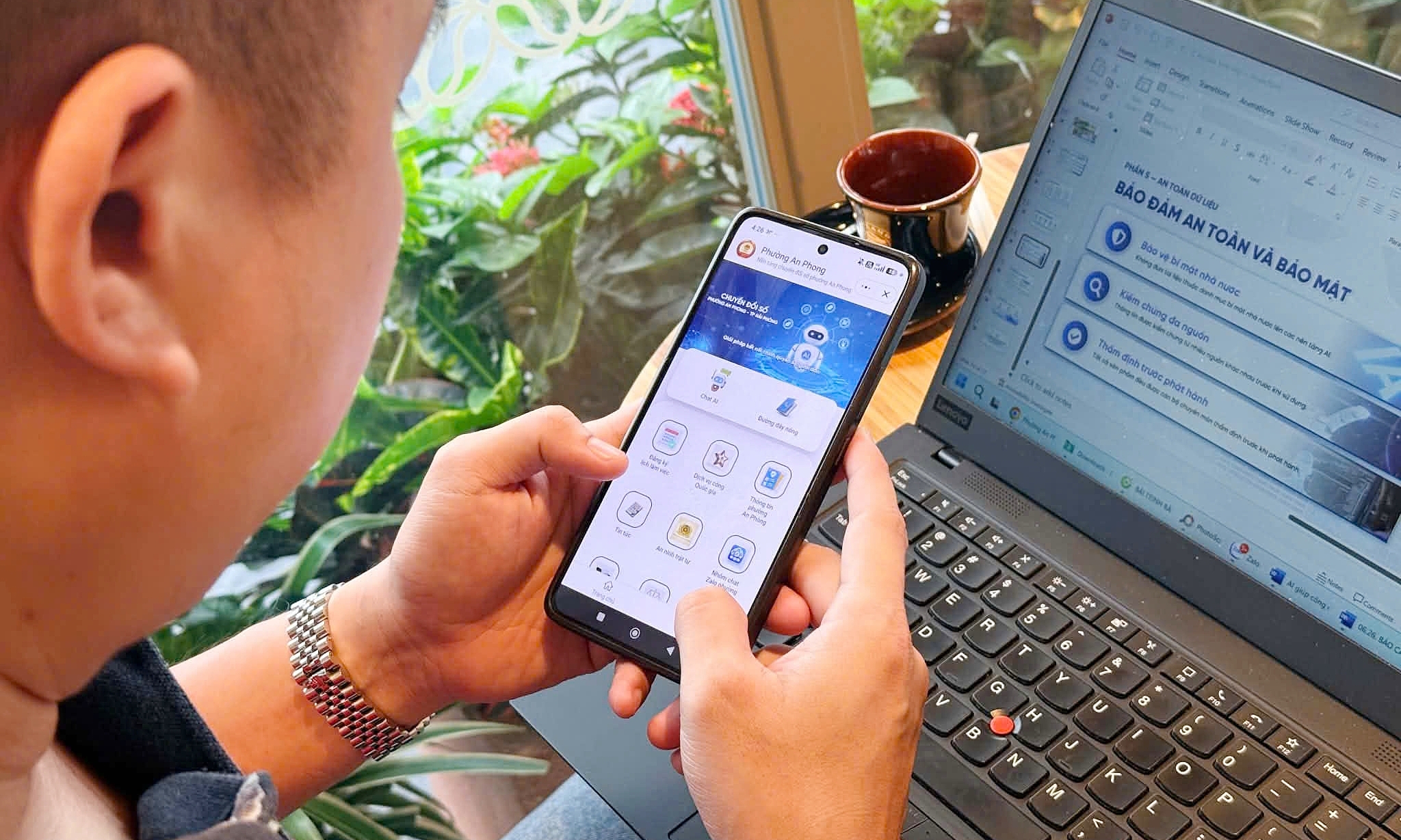 AI helps Hai Phong civil servants process work three times faster