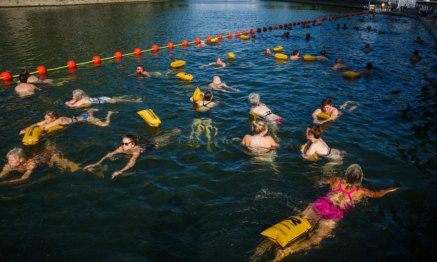 Seine River revived, becomes a record cooling spot in France