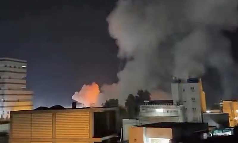 US strikes multiple targets in southern Iran
