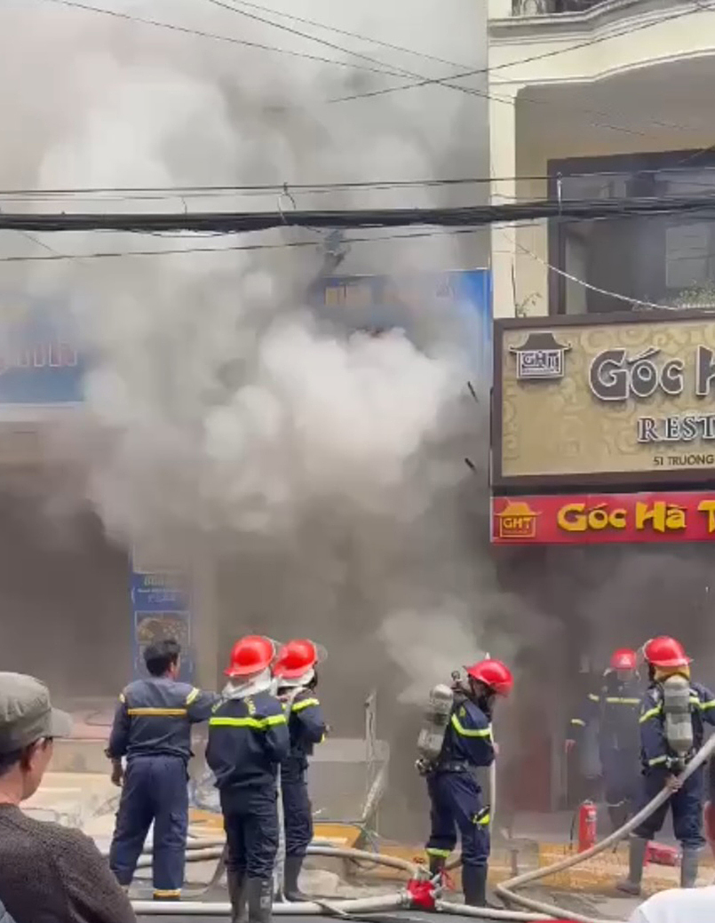 House fire in central Da Lat