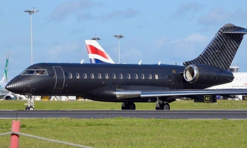 Ronaldo returns home on 'black private jet' after World Cup