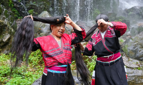 The village of women with the world's longest hair
