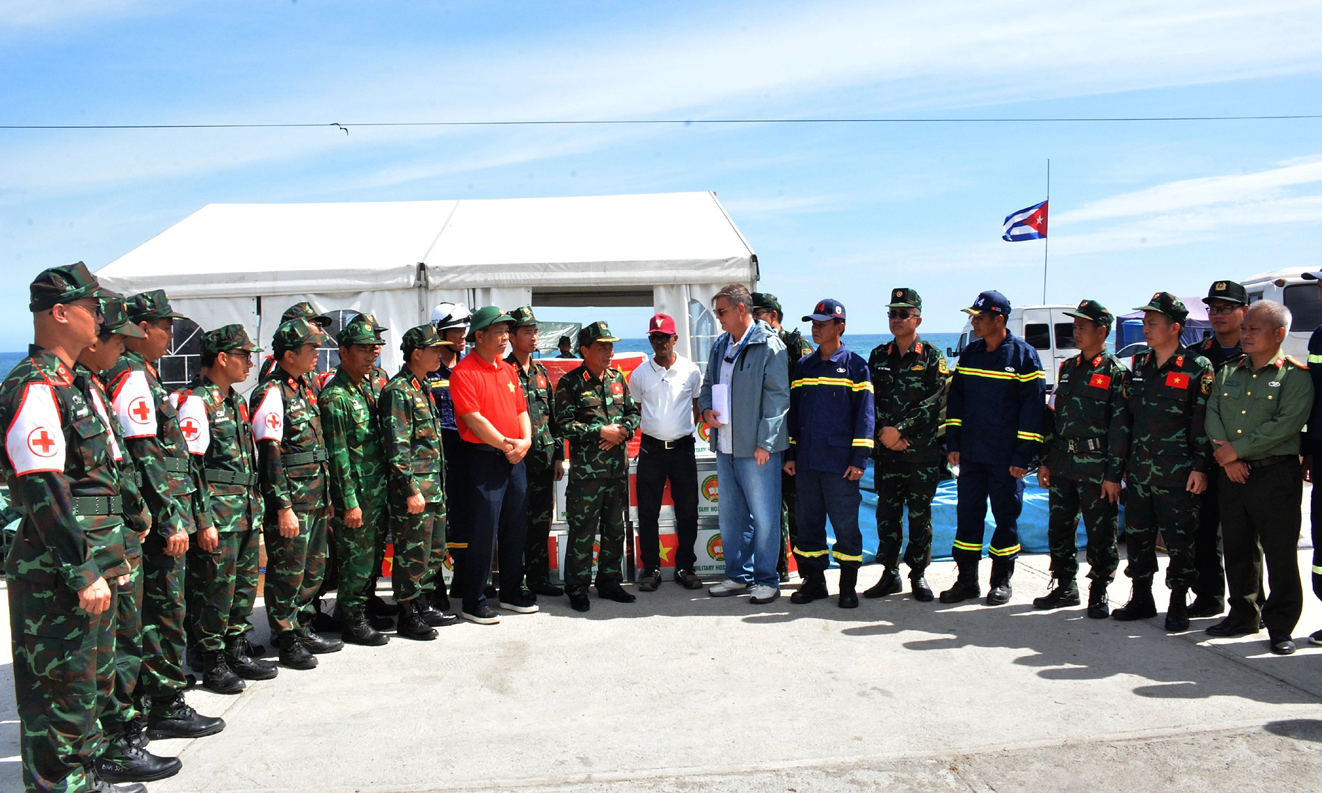 Vietnamese military and police conclude mission in Venezuela