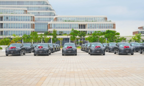 Hai Phong delivers 99 electric vehicles for commune and ward public service