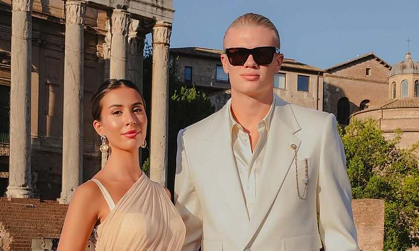 Haaland's love story with his childhood sweetheart