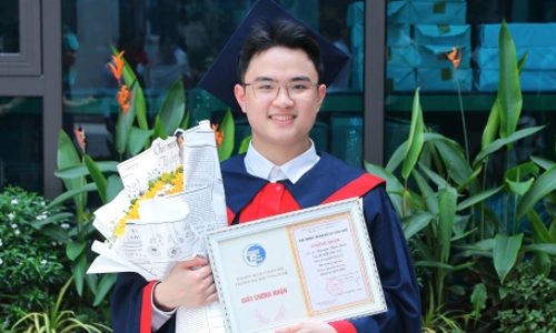 University of technology valedictorian boasts three international AI publications