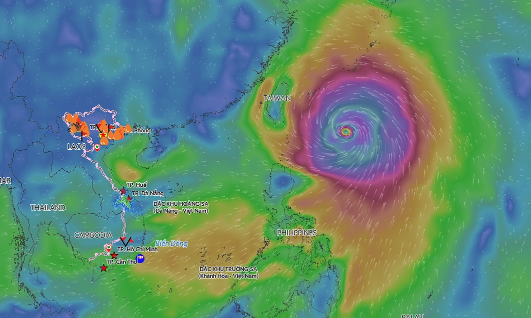 Typhoon Ba Vi weakens by two levels