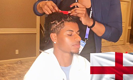 Hairdresser 'clueless about football' sought after by World Cup stars