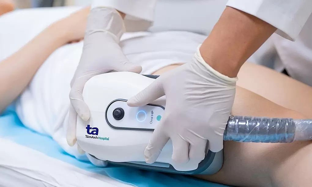 Can fat freezing technology be used on upper arms?