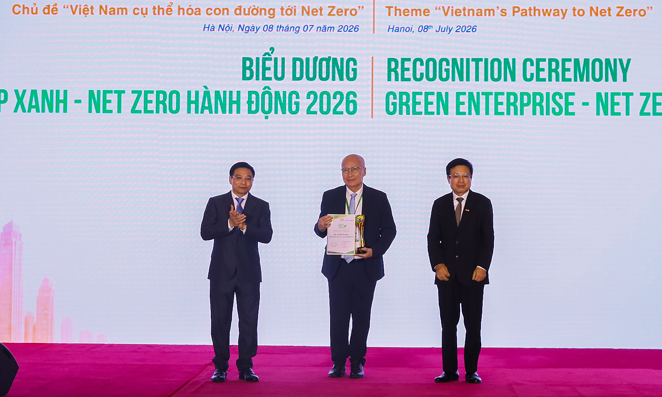 TH True Milk honored as green enterprise