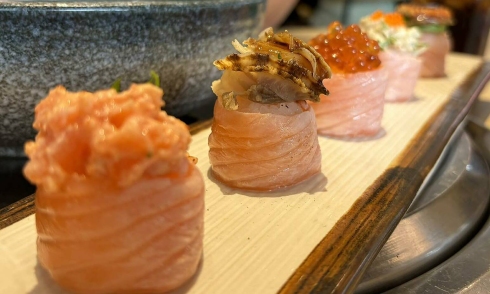 What happens to blood sugar when regularly consuming salmon?