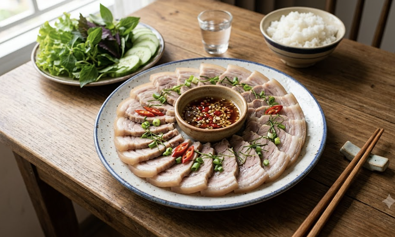 Four steps to perfectly boiled pork: tender, pink, and crispy-skinned