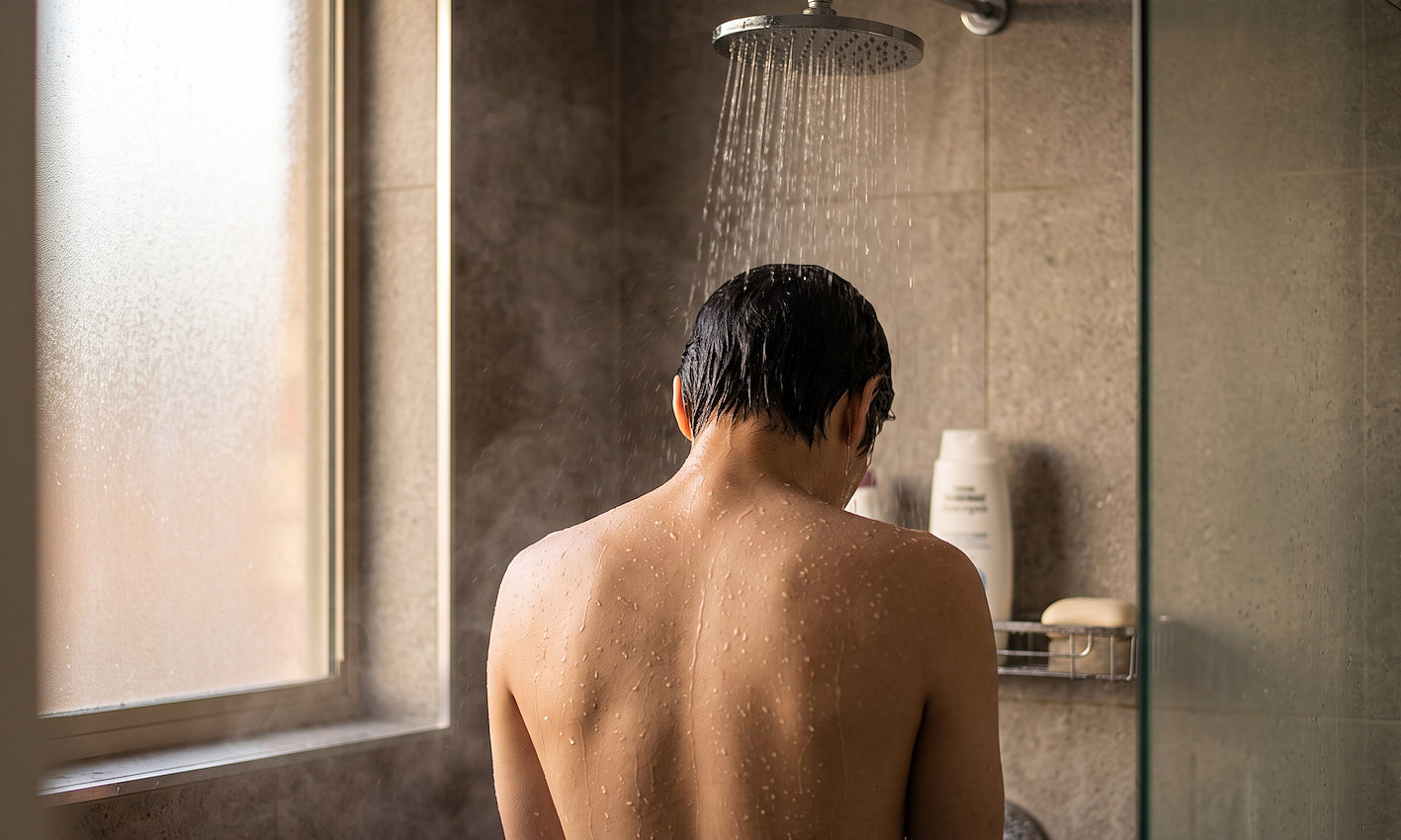 Is it better to shower in the morning or evening?