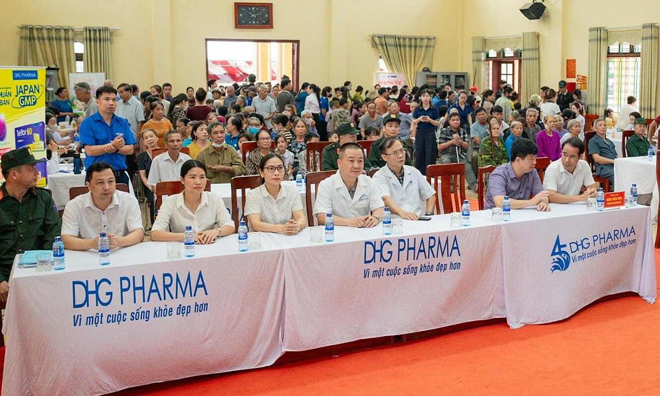 DHG Pharma partners for community healthcare in Ninh Binh