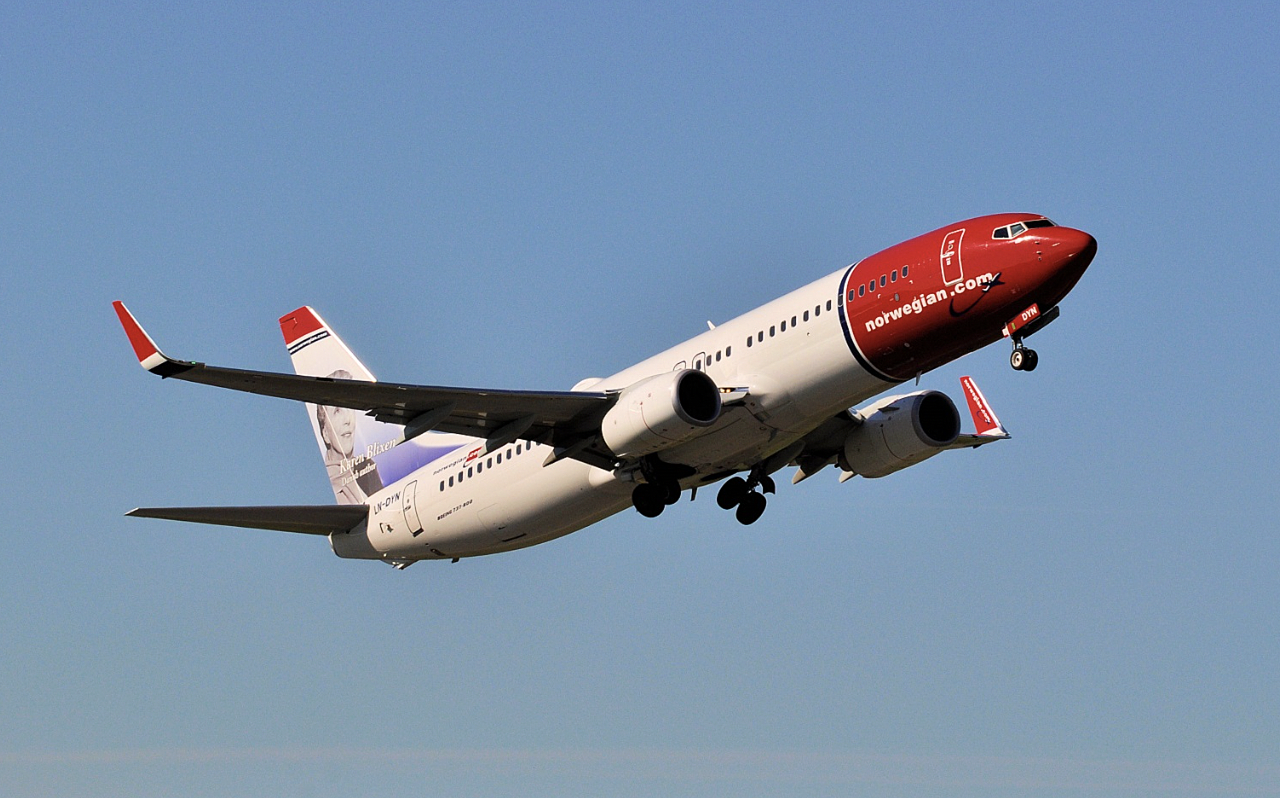 Norwegian airline changes profile picture after world cup bet loss