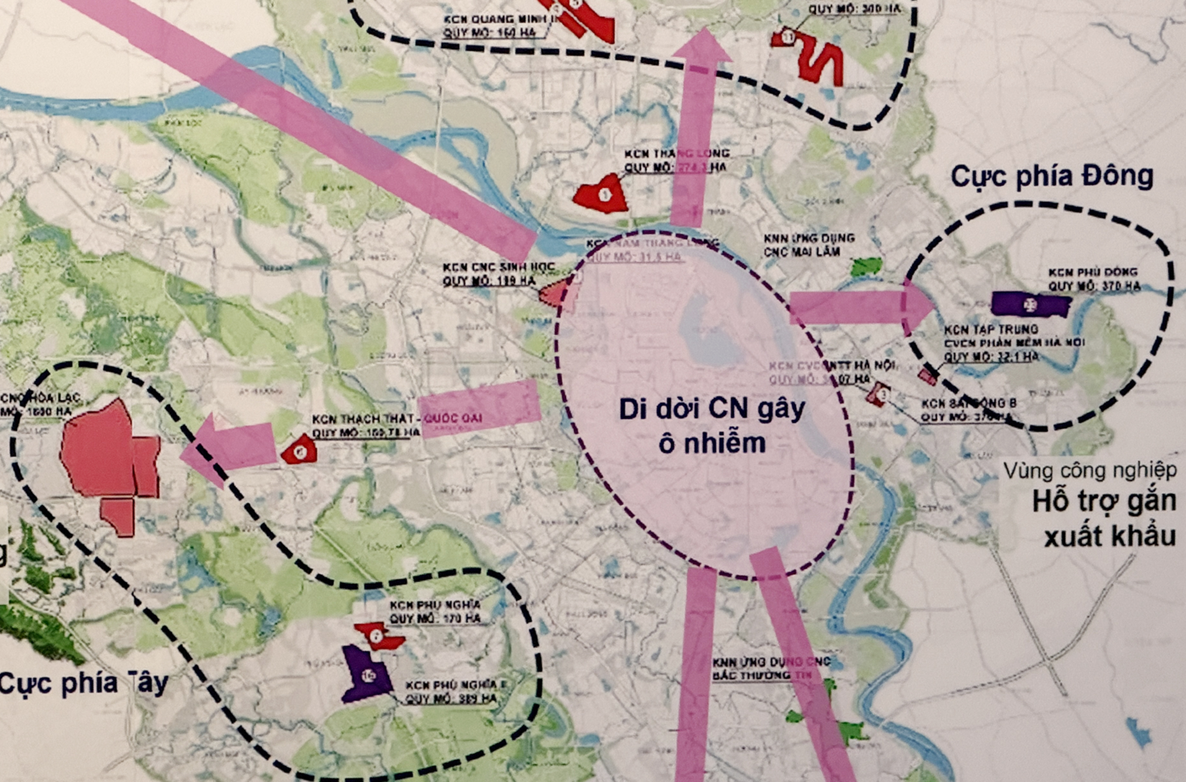 Hanoi continues to relocate polluting industries from city center