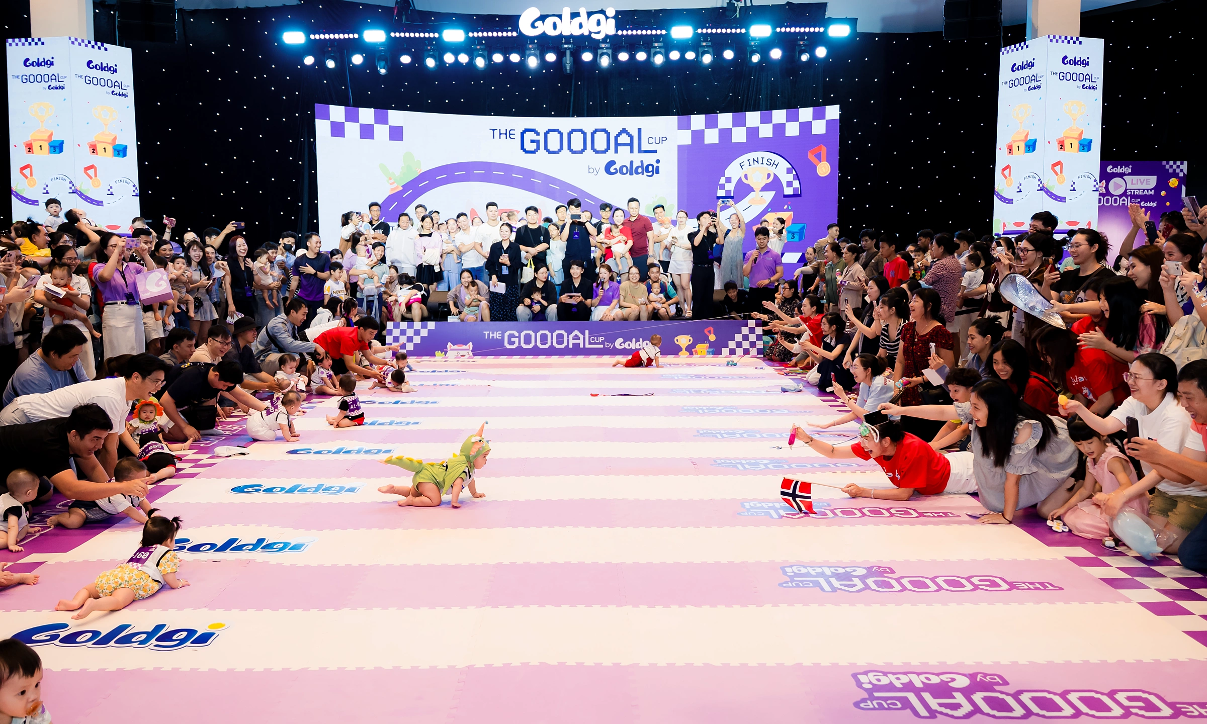 Over 3,500 young athletes participate in The Goooal Cup by Goldgi 2026