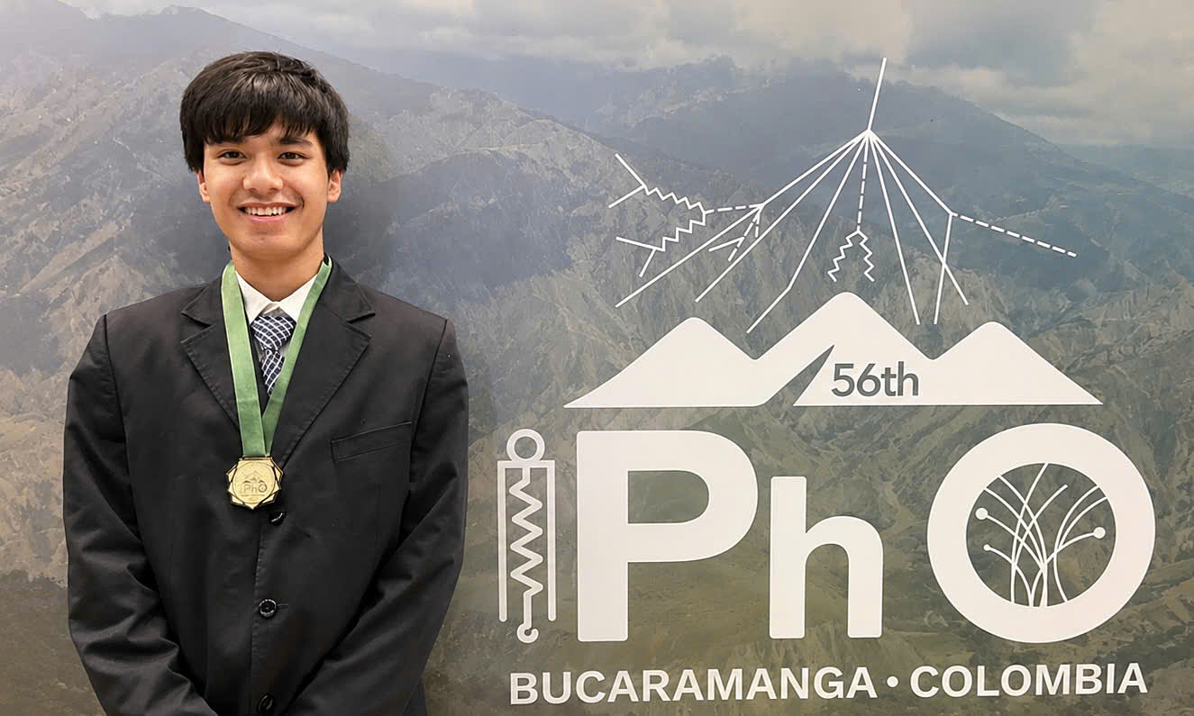 17-year-old student makes history at international physics olympiad