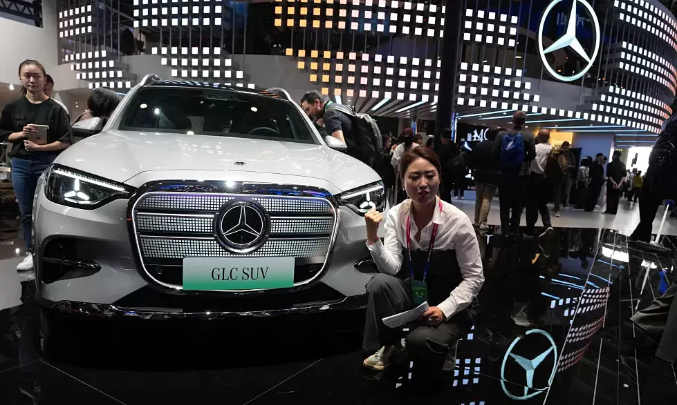 German automakers falter amid fierce competition in China