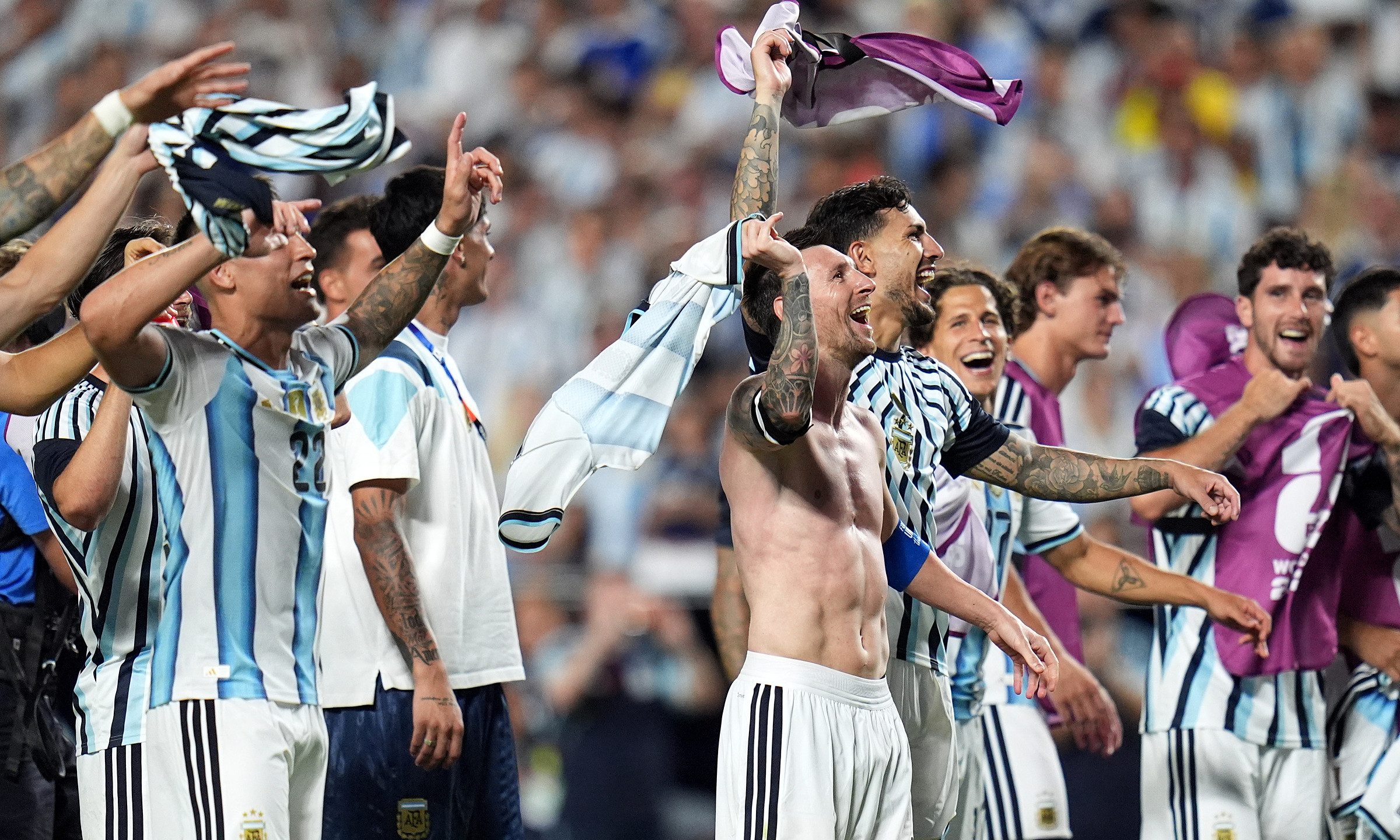 Argentina team sparks controversy singing about disputed islands with England