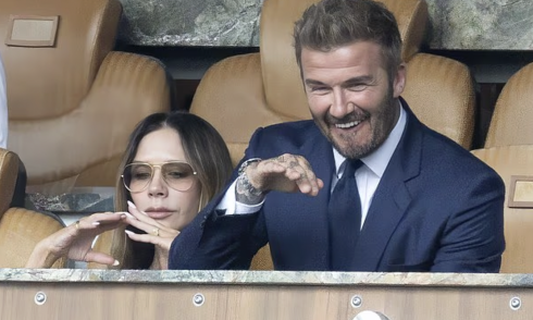 Victoria Beckham 'causes a stir' for not celebrating England's goal