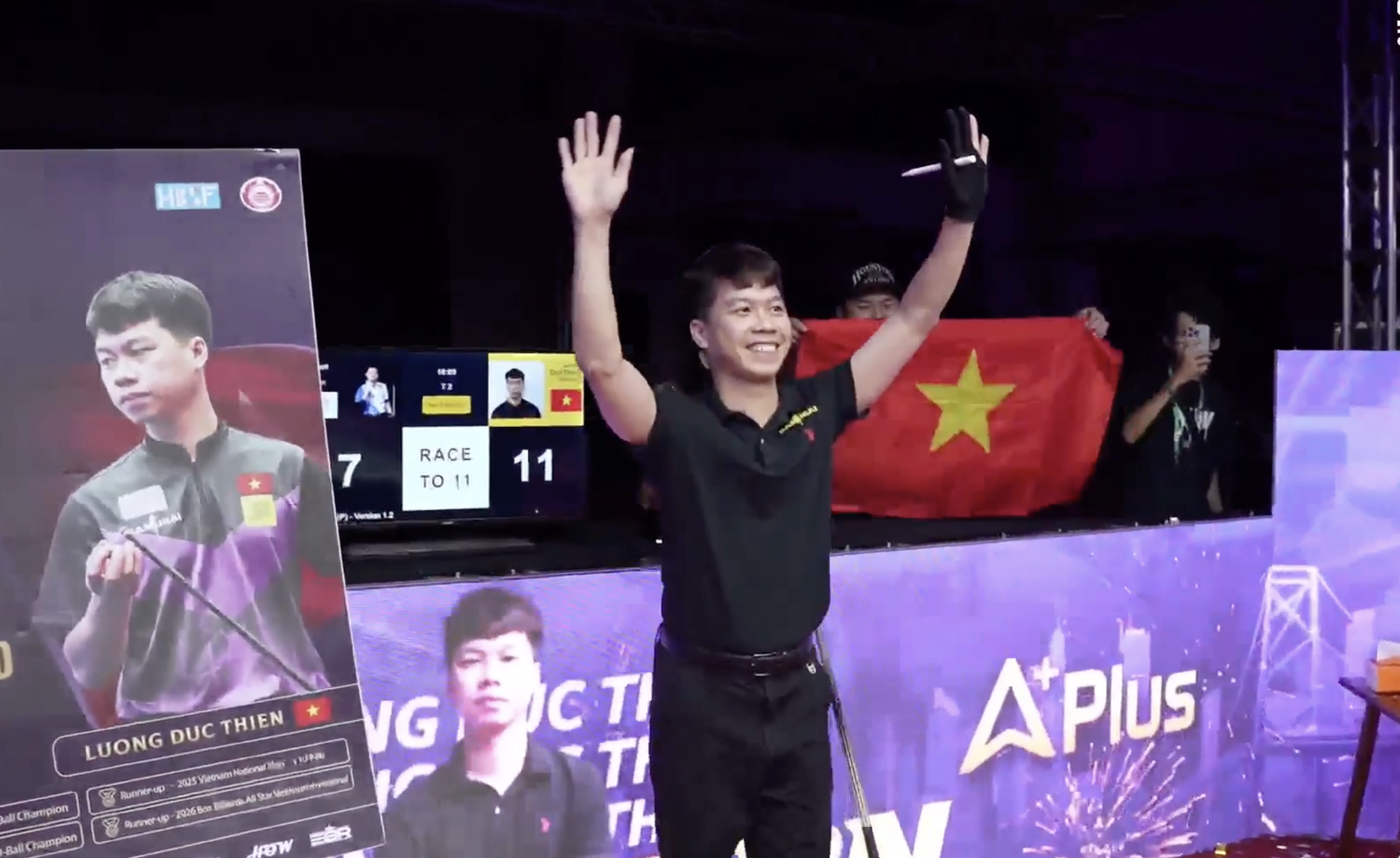 Pool player Thien Luong wins 2026 Asian Pool Championship