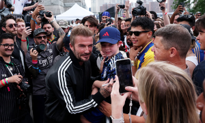 David Beckham - the advertising 'machine' in the US