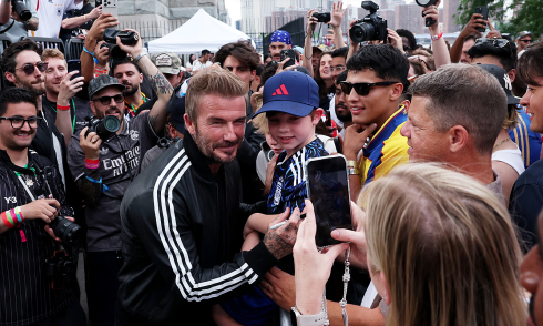 David Beckham - the advertising 'machine' in the US