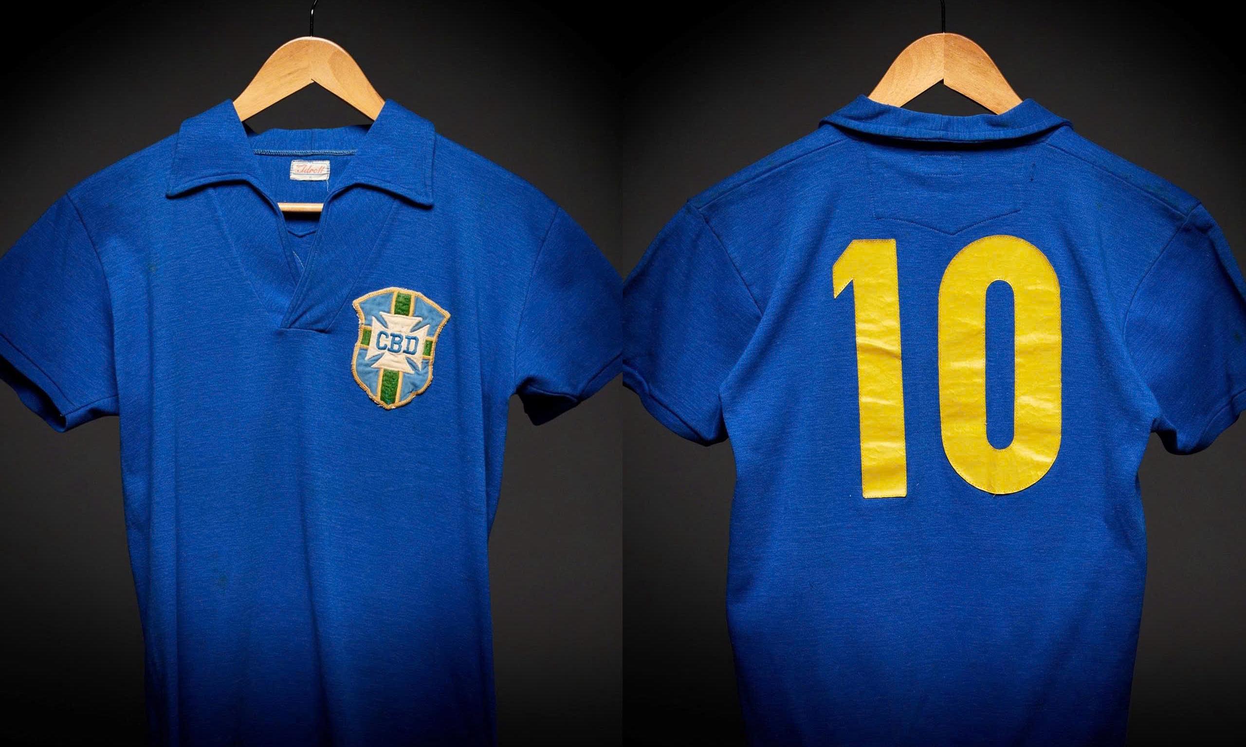 Pele's 1958 World Cup jersey expected to fetch over 6 million USD