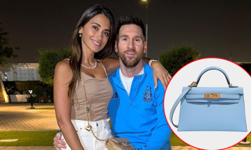 Messi's wife's lavish bag collection