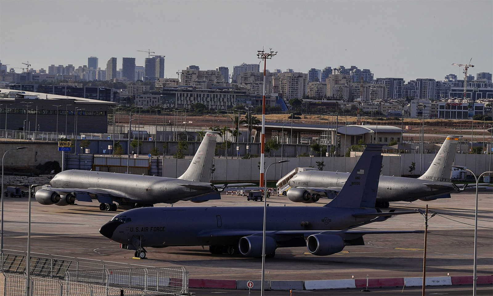 Israel requests US to reduce refueling aircraft at Tel Aviv airport