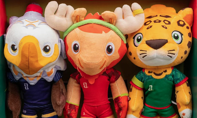 Warren Buffett's company exclusively produces World Cup 2026 plush mascots