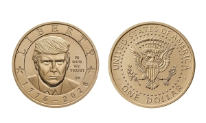 US to mint one-dollar coin featuring Trump