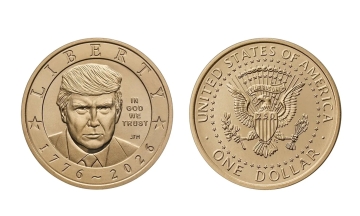 US to mint one-dollar coin featuring Trump